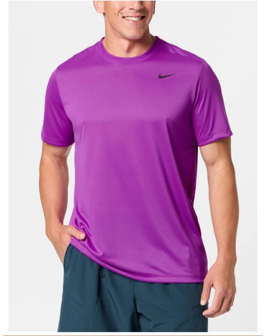 Nike Men's Fall Reset Crew パープル　テニストップス