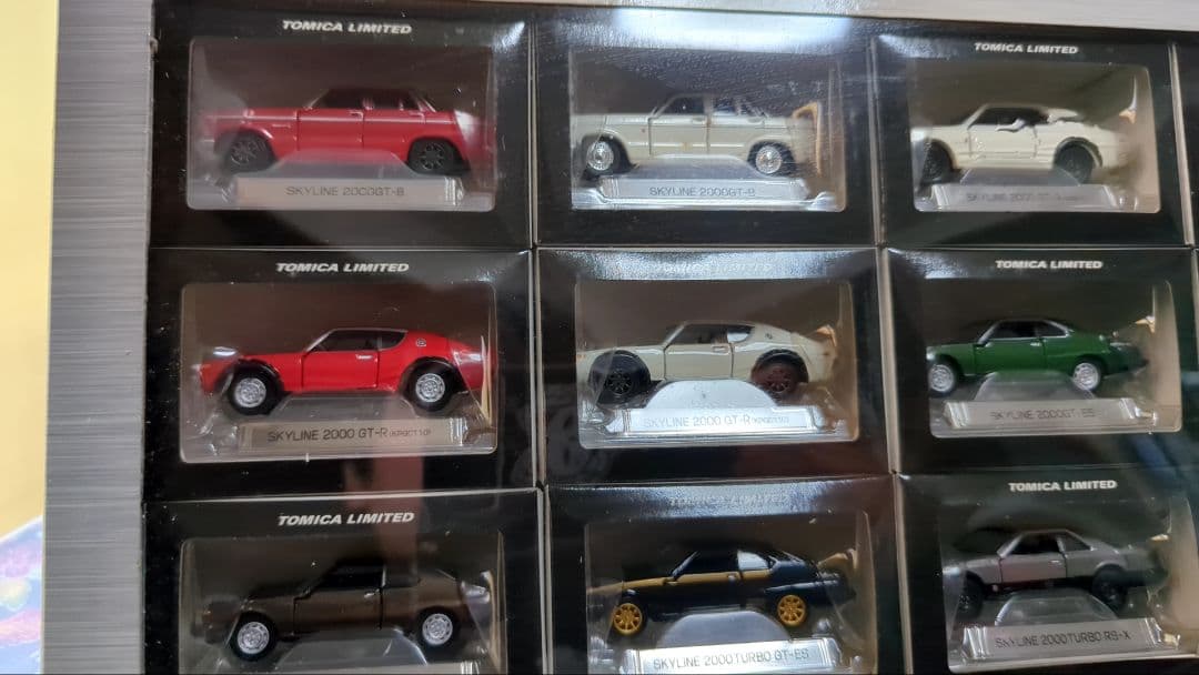 TOMY NISSAN SKYLINE 12モデルセット　歴代モデル
