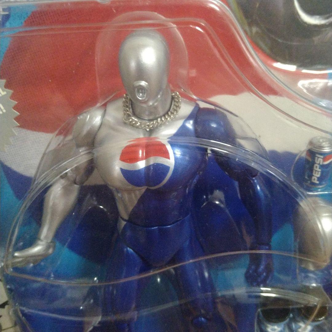 ペプシマン　 ブルー　ウルトラフリーポーズ　フィギュア
