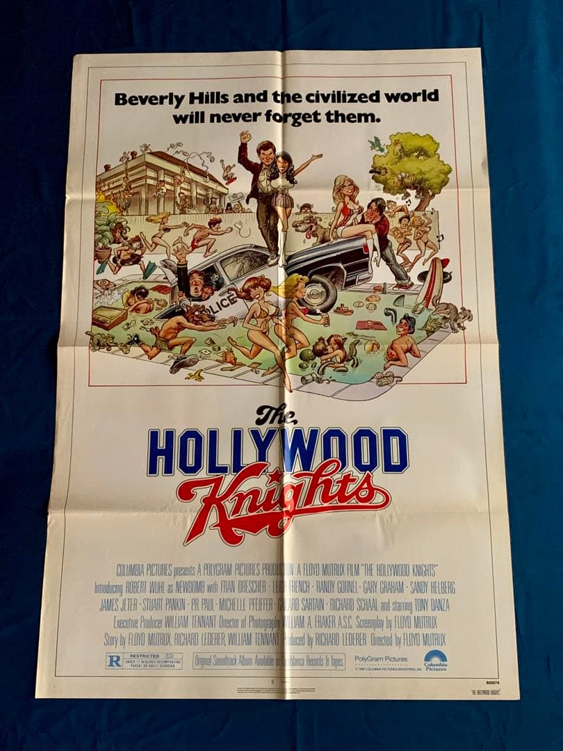 THE HOLLYWOOD KNIGHTS USオリジナル映画ポスター