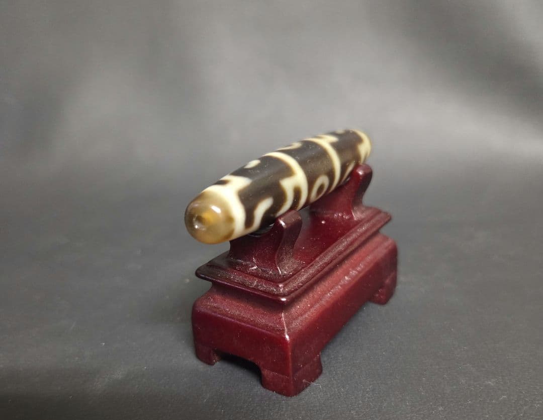 966　天珠　蓮師法器天珠　上質　貴重　dzibeads！