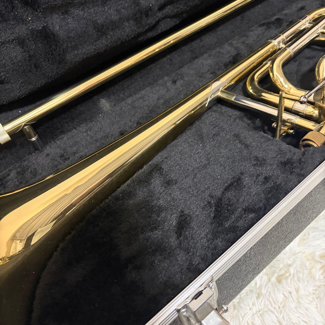 PLAYTECH プレイテック テナーバストロンボーン　管楽器　ケース付