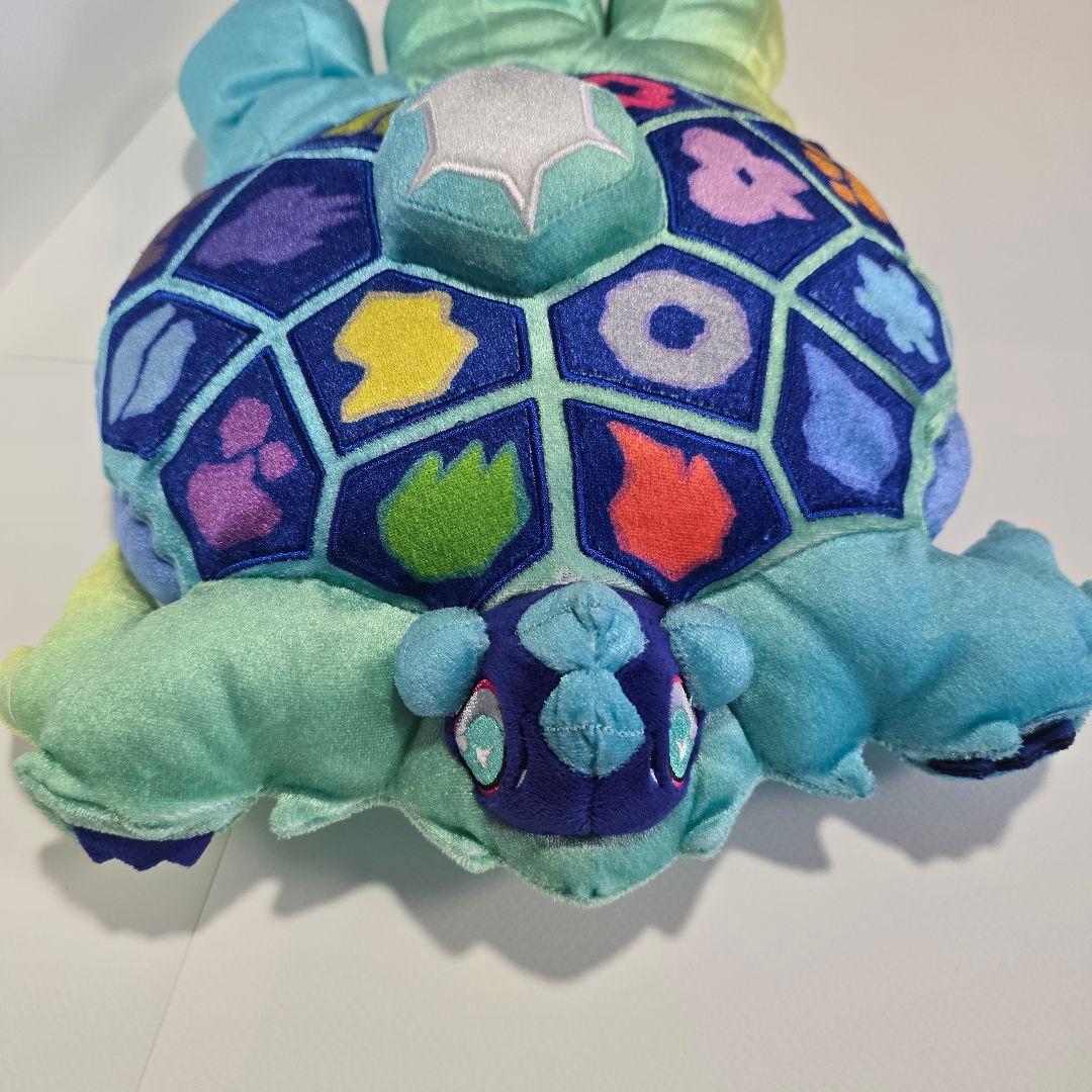迫力満点【ポケモン】 テラパゴス テラスタルフォルム ぬいぐるみ 全長約50cm