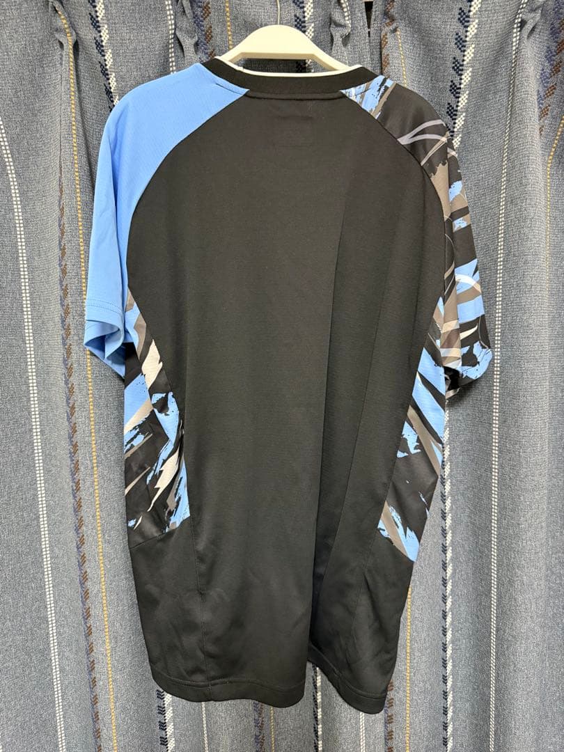 YONEX バドミントンシャツ JP L ブラック/ブルー
