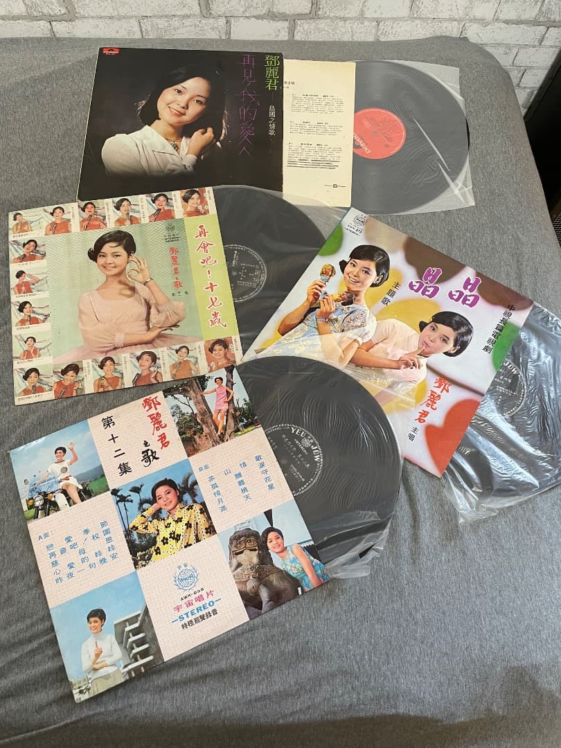 テレサ・テン LPレコード 4枚　[希少品・大幅値下げ]