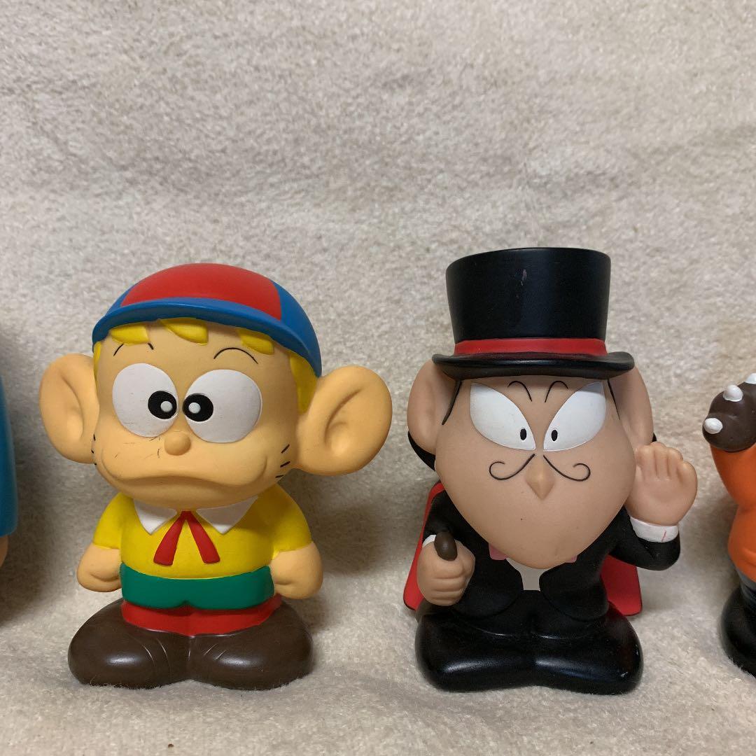 36.激レア 怪物くん ソフビ 貯金箱 4体セット