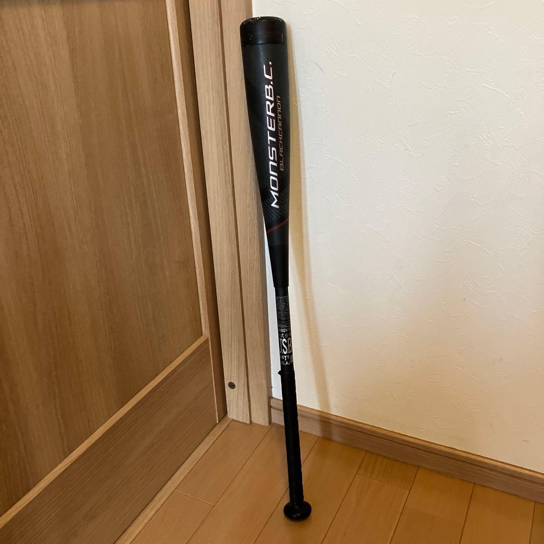 美品　モンスターブラックキャノン　80cm 少年軟式　トップバランス