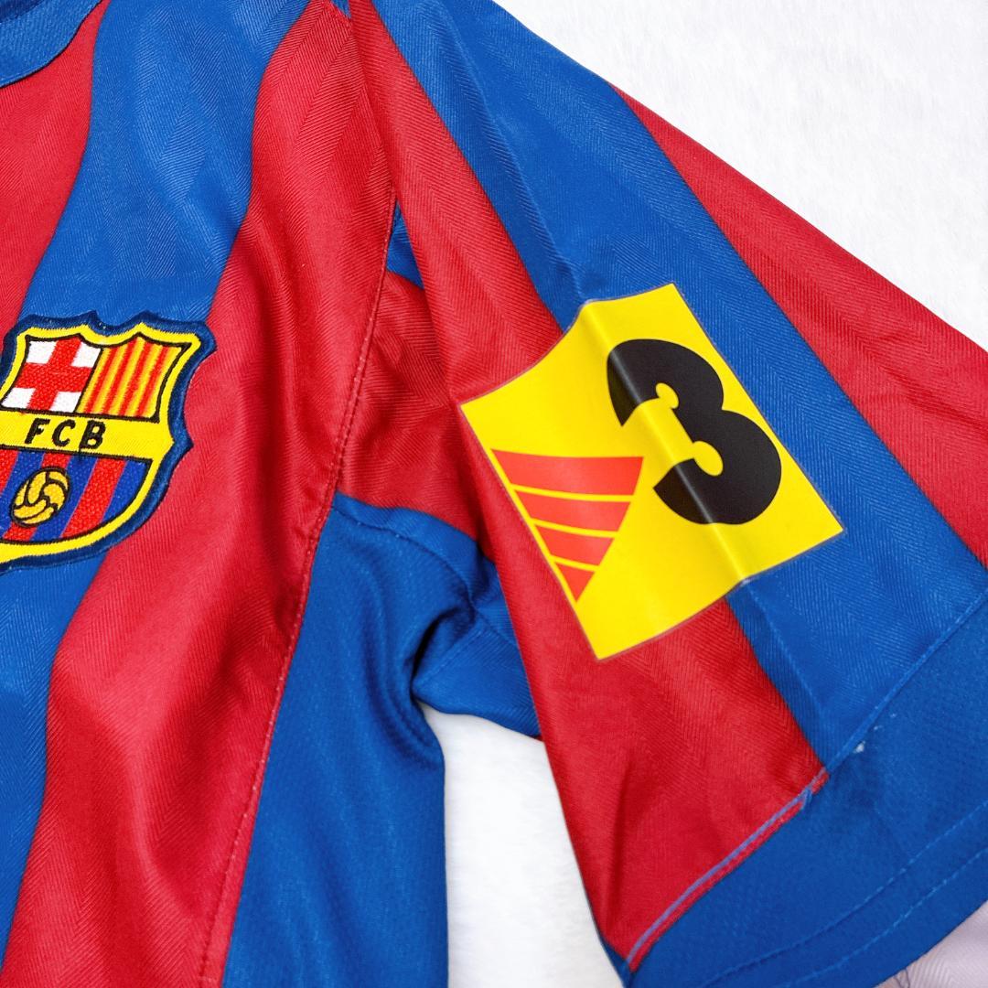 NIKE バルセロナ ユニフォーム プジョル 5番 M 長袖 バルサ FCB