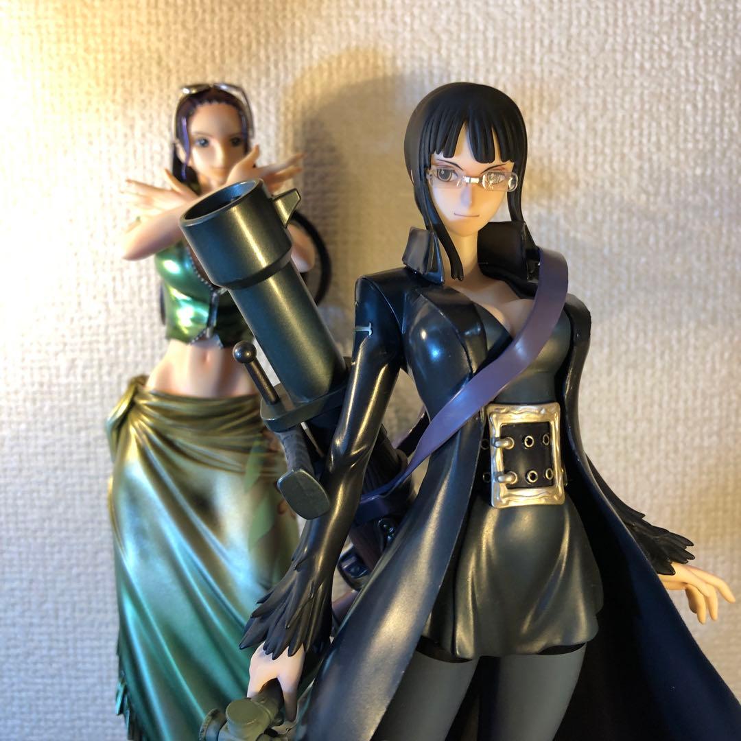 ワンピース　アニメ　麦わらの一味　POP リペイント　改造品　ニコ・ロビン　2体