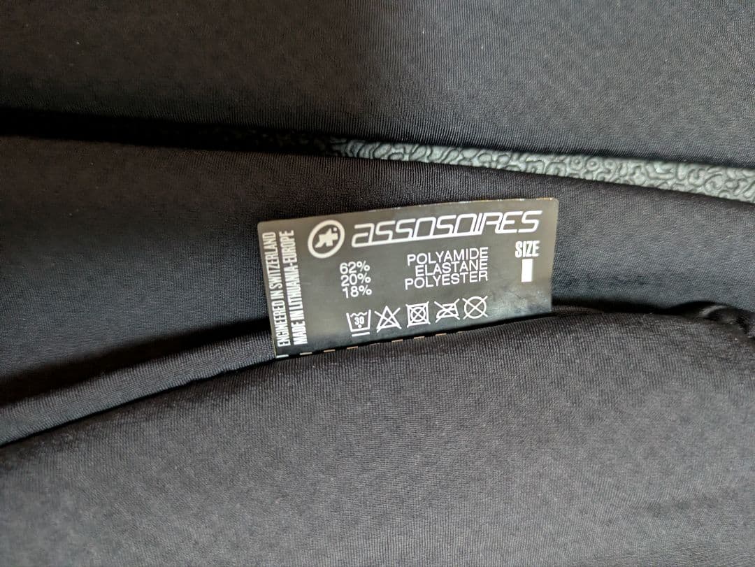 ASSOS LEG WARMER EVO7 サイズ1 Mサイズ相当
