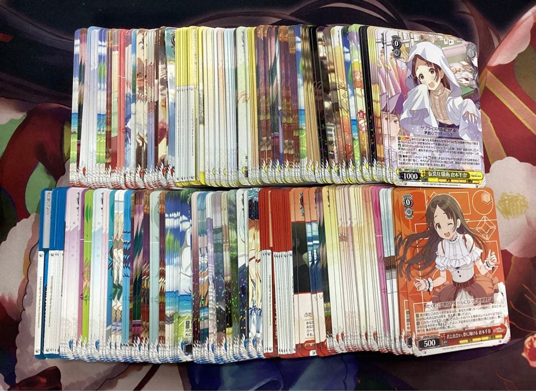 WS 学園アイドルマスター TDノーマル4コン付きRR以下4コン ab版混合