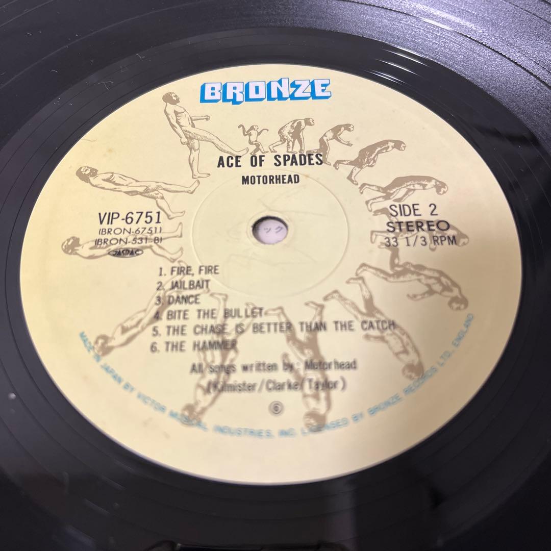 洋楽 MOTORHEAD / Ace Of Spades LP HM HR HC