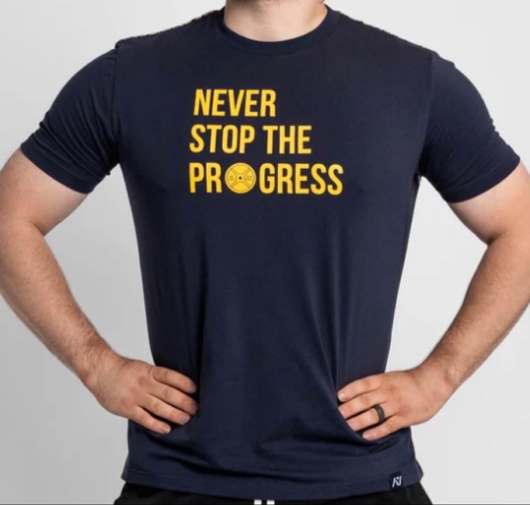 A7 BAR GRIP Tシャツ NAVY Mサイズ