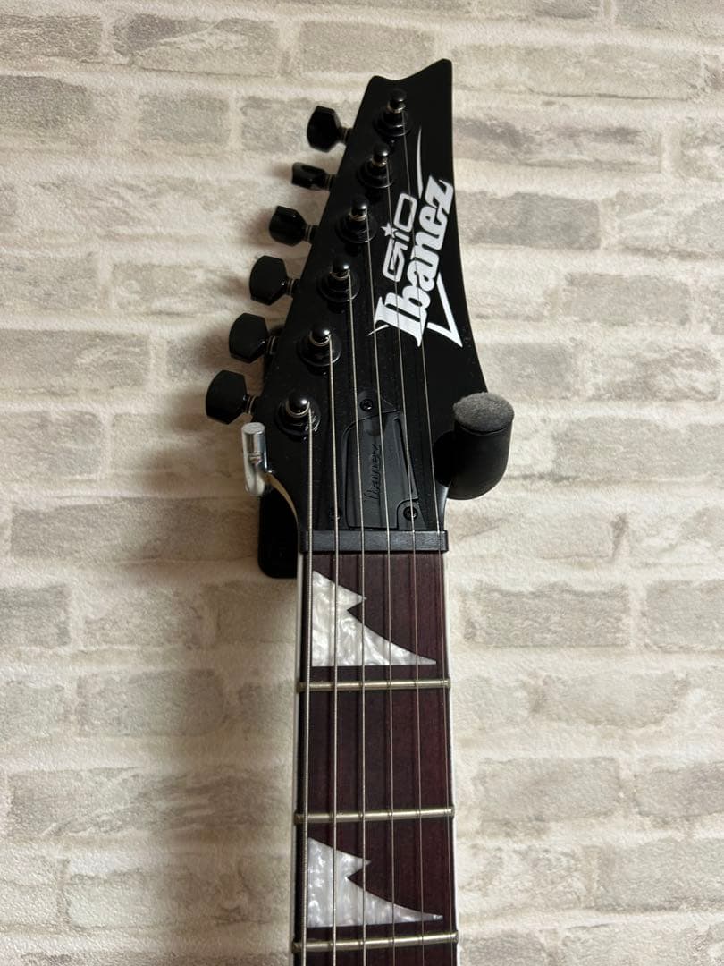 GIO Ibanez 初心者向けエレキギター ブラックGRG121DX-BKF