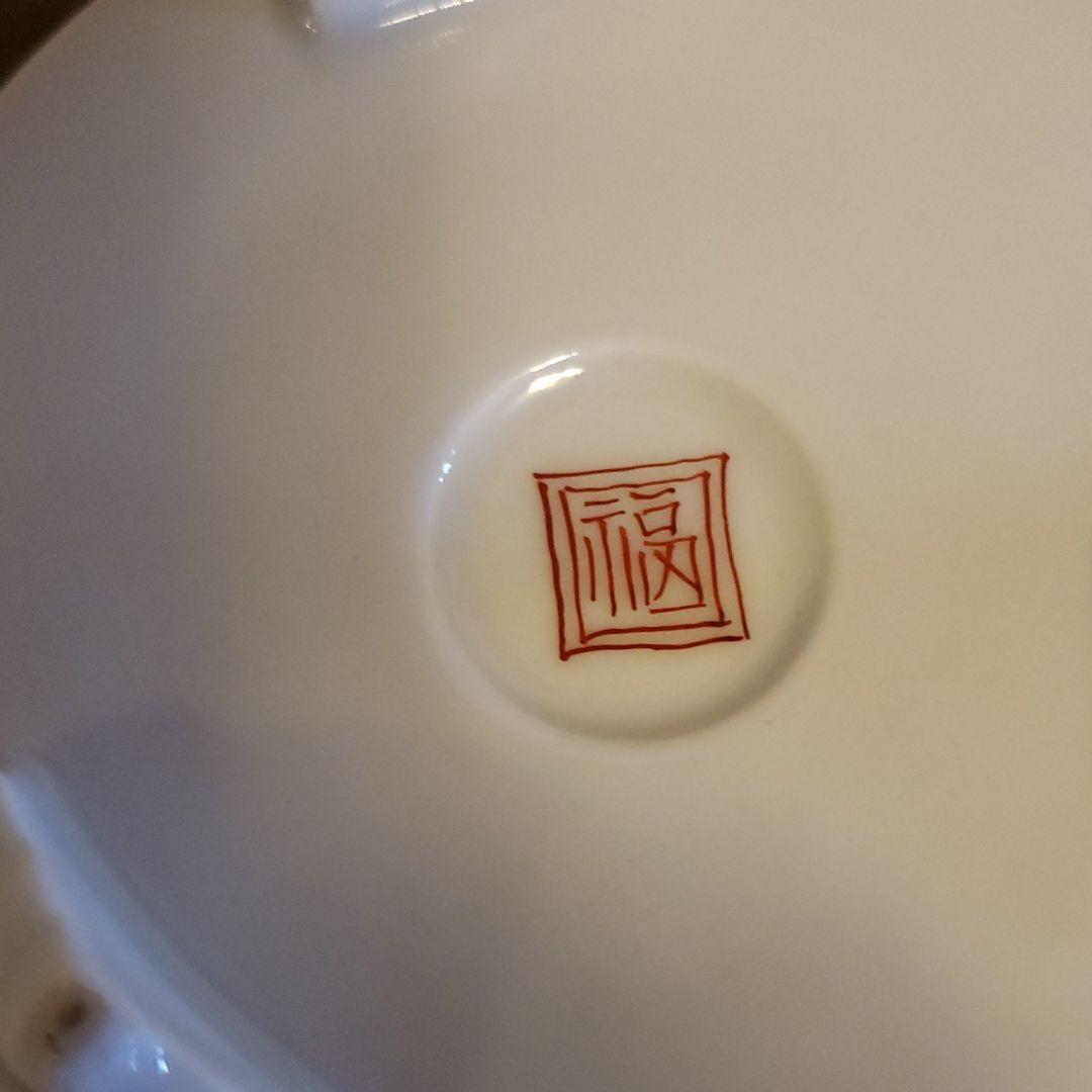 九谷焼　香炉　古九谷　茶道具　骨董品　アンティーク