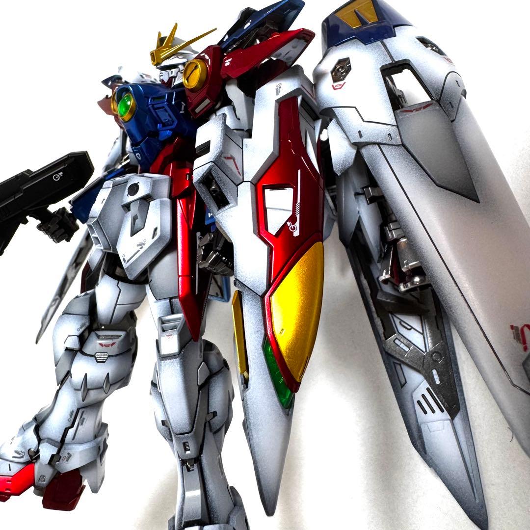RG ウイングガンダムゼロ 塗装済み完成品 ガンプラ 3