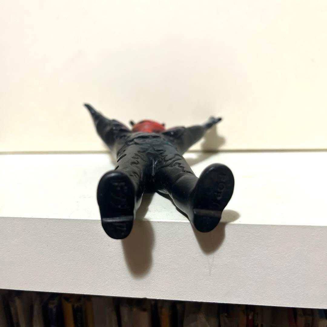 ポピー製 仮面ライダー ドクダリアン 珍色 ソフビ フィギュア 当時物 怪人