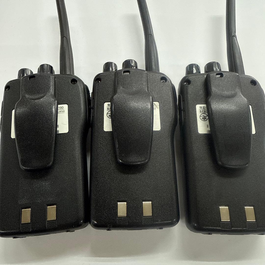 中古品　特定小電力無線電話装置　PK-310D 3台セット
