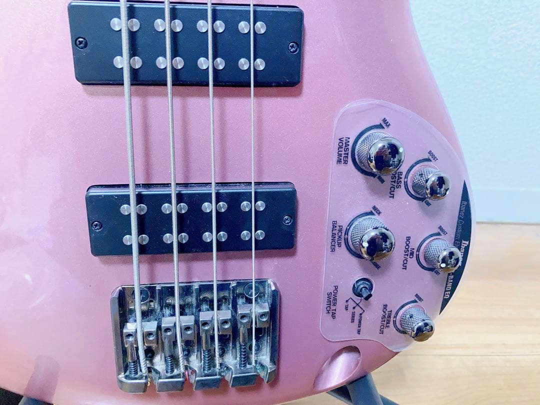 SR300E-PGM 【VOXヘッドホンアンプ エレキベース】ストラップ付