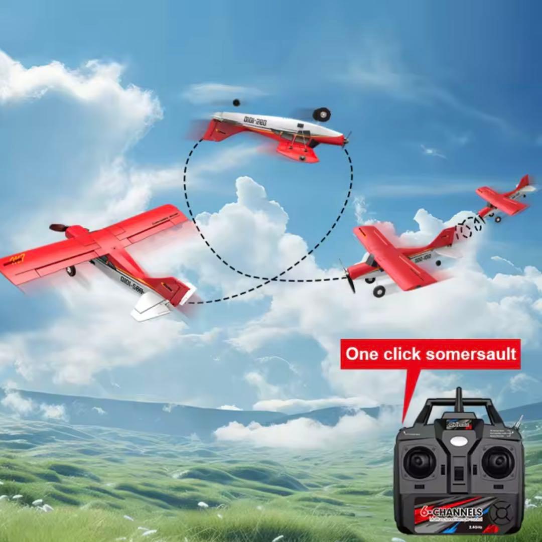 3D/6G 5 ウェイリモートコントロールラジコン飛行機