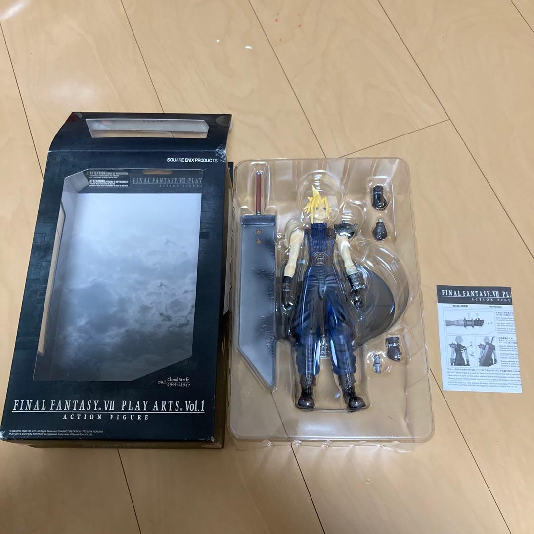 【即購入ok!!】ファイナルファンタジーVII 塗装済み可動フィギュア