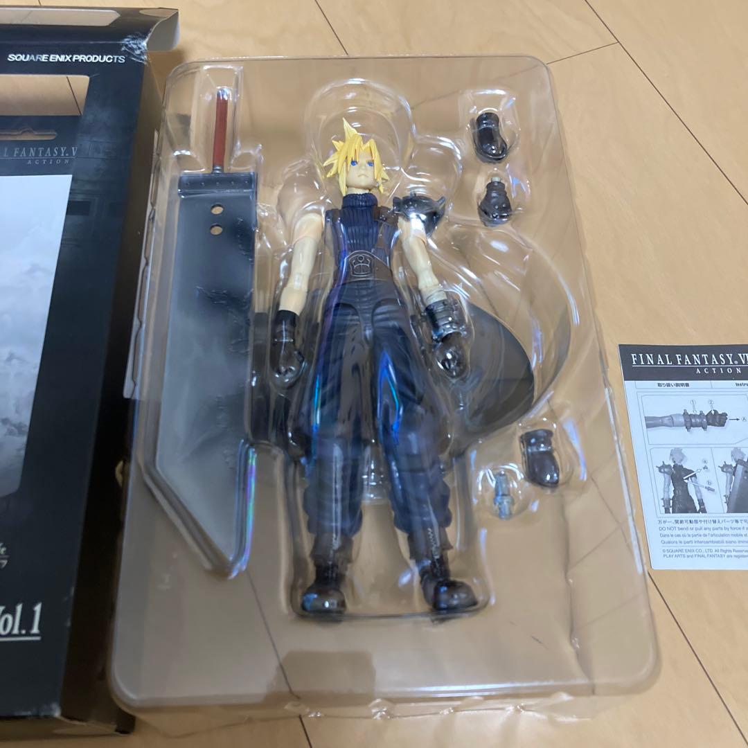 【即購入ok!!】ファイナルファンタジーVII 塗装済み可動フィギュア