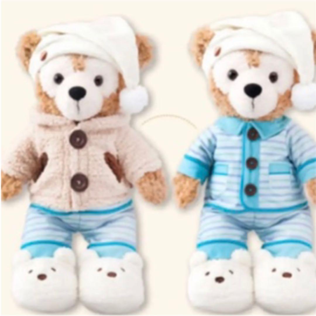 レア♡新品 ♡未開封♡オータムスリープオーバー♡ダッフィ♡コスチュームセット