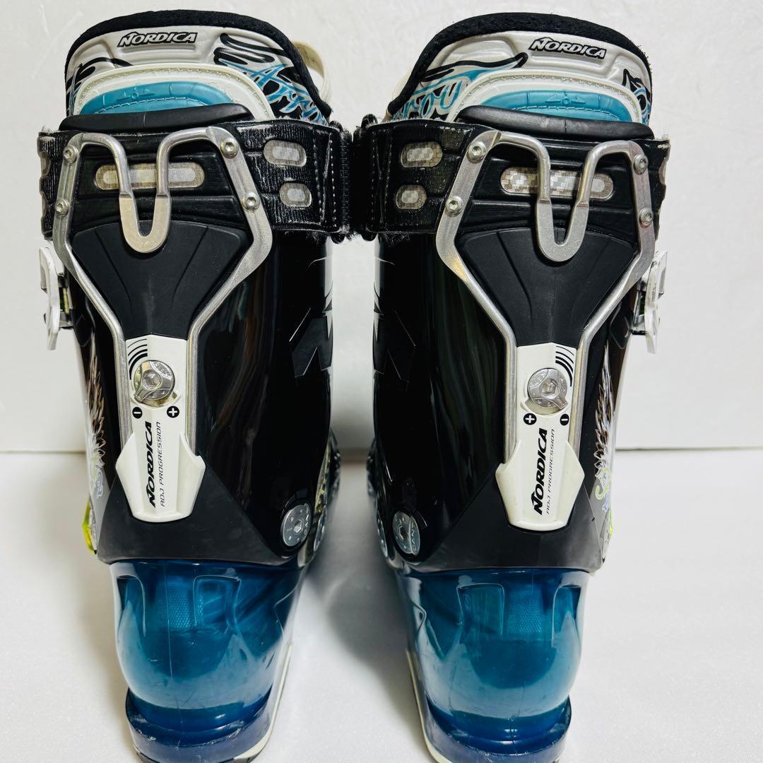 スキーブーツ25.5cmNORDICA FIRE ARROW F2青色水色格安