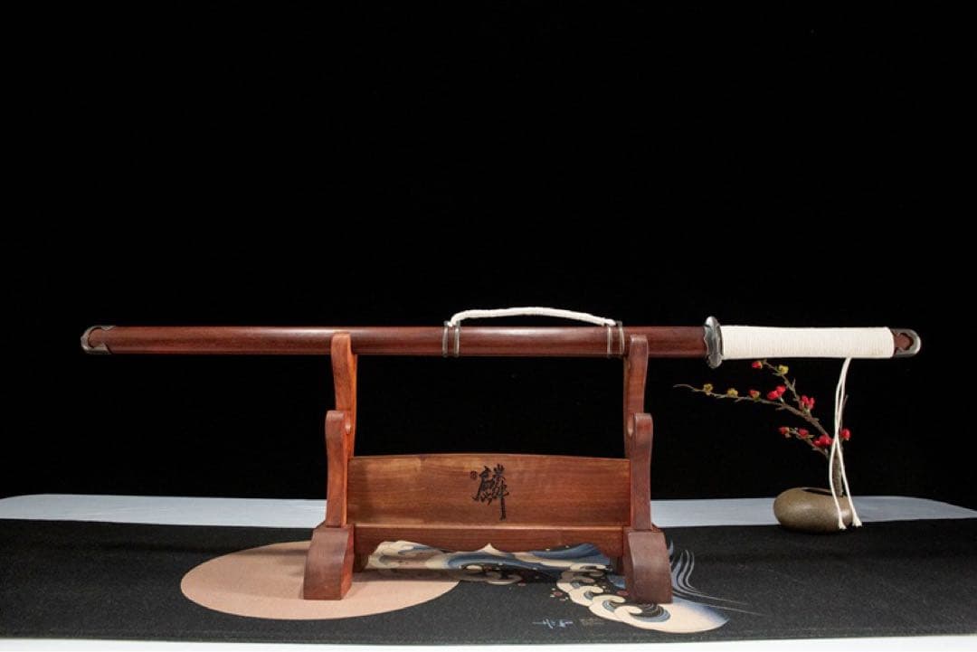 シンプル唐刀 模造刀 居合刀 武士道 武具 漢剣 唐刀 龍泉剣 手鍛造打