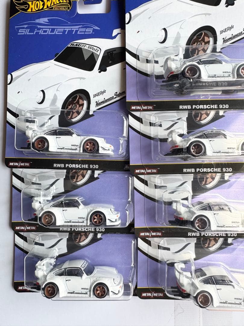 10台 ホットウィール カーカルチャー シルエット RWB ポルシェ 930