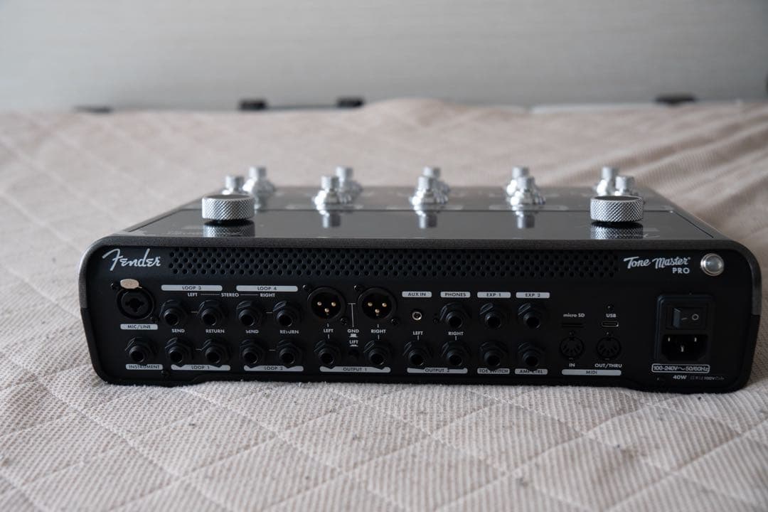 【ほぼ新品】Fender Tone Master Pro