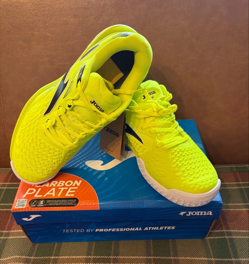 Joma ACE テニスシューズ(オールコート) イエロー　EUR42サイズ