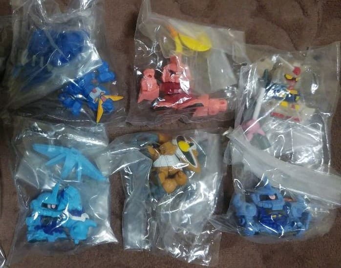 SDガンダムガチャポンフルカラーカスタム10全10種セット