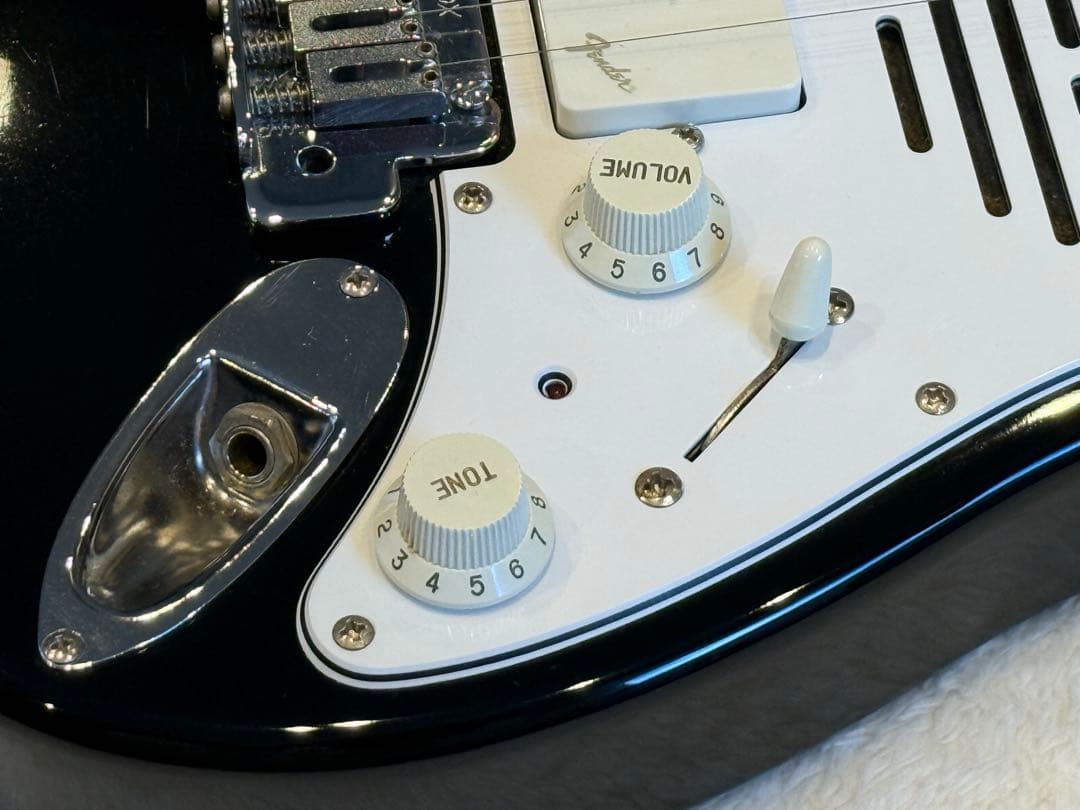 Fender Japan ST-CHAMP 後期型 BK アンプ内蔵ミニギター
