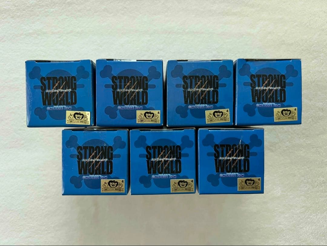[未開封]ワンピース ワールドコレクタブル ストロングワールド ver.6 7品