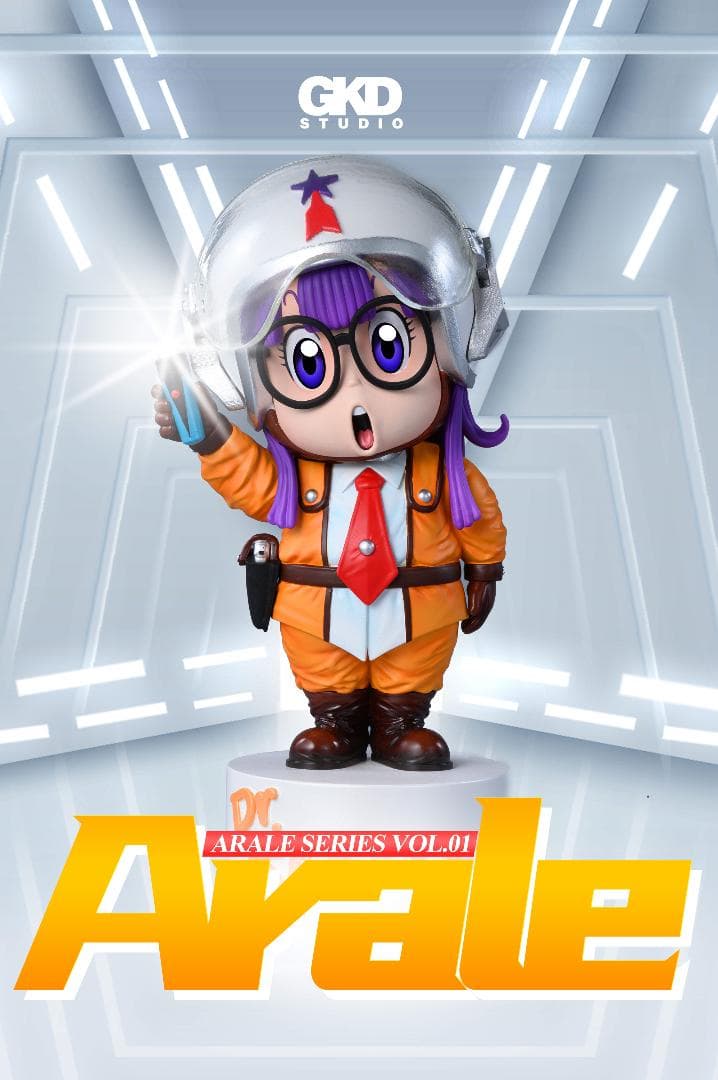 Dr.スランプ アラレちゃん ガレージキット 科学特捜隊 フィギュア スタチュー