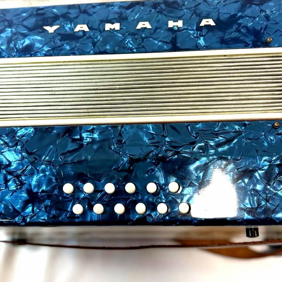 YAMAHA ヤマハ アコーディオン T-25B 25鍵盤 ブルー　全鍵盤出音