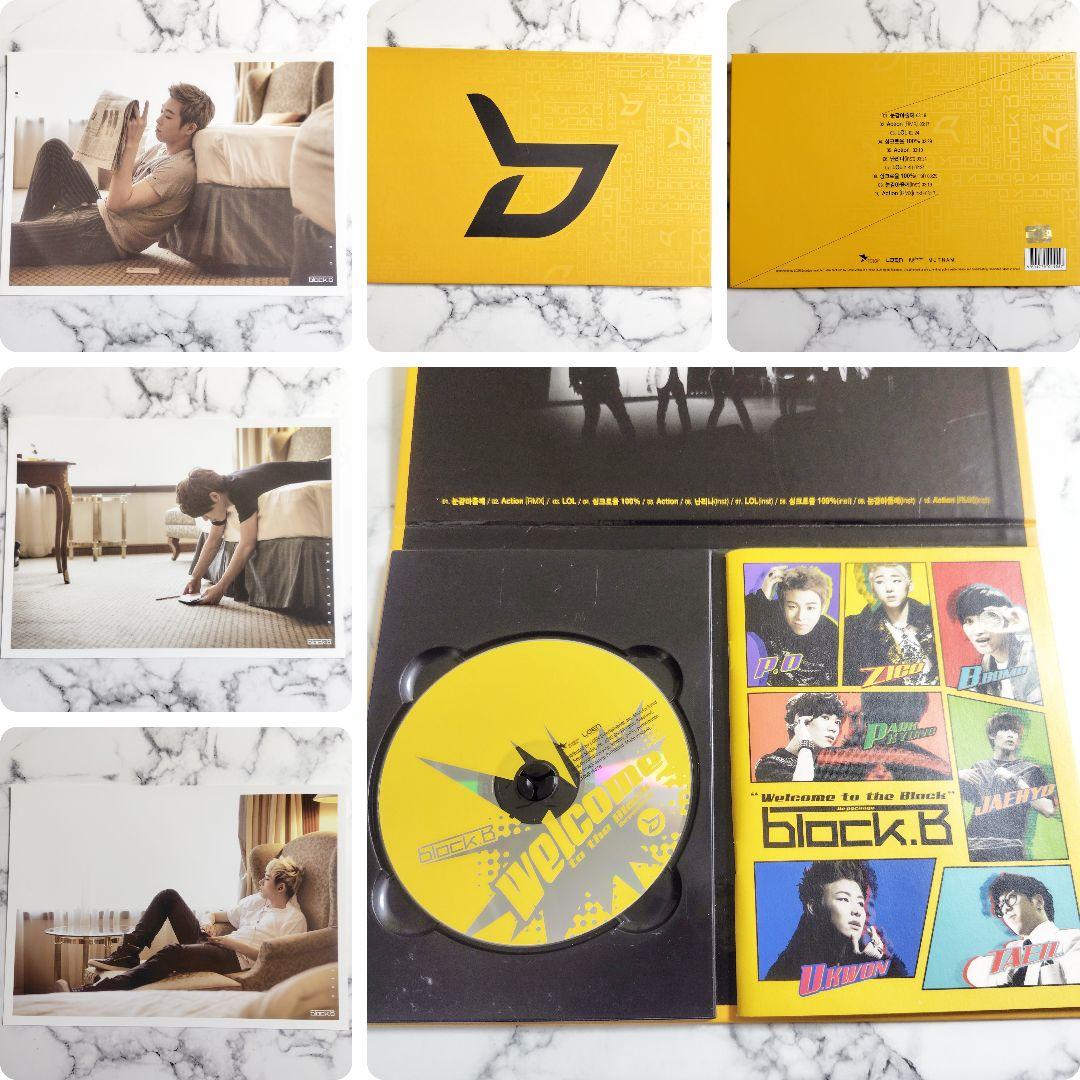 Block.B/ブロックビー★CD５枚セット★中古★ZICO★P.O