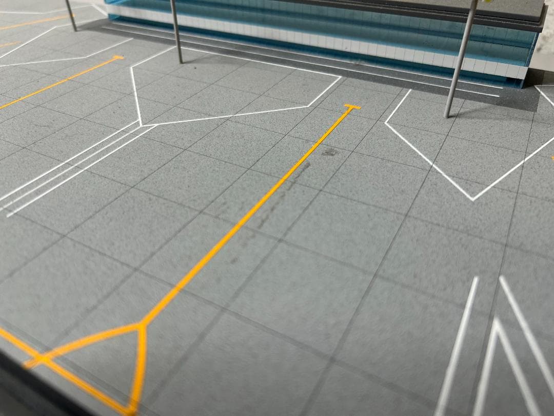 デルタグルーブ　Roteiro1479　terminal　ターミナル再現模型