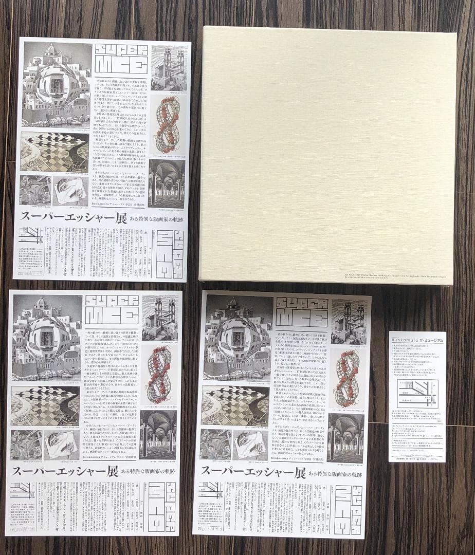 M.C.エッシャー Escher 2006 文化村 限定版 DVD カタログ