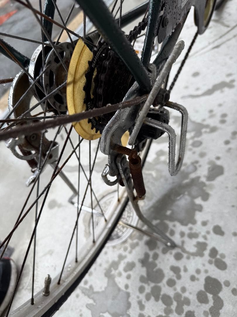 20 自転車 大阪市 【取りに来て頂ける人】 限定 27インチ 変速付き