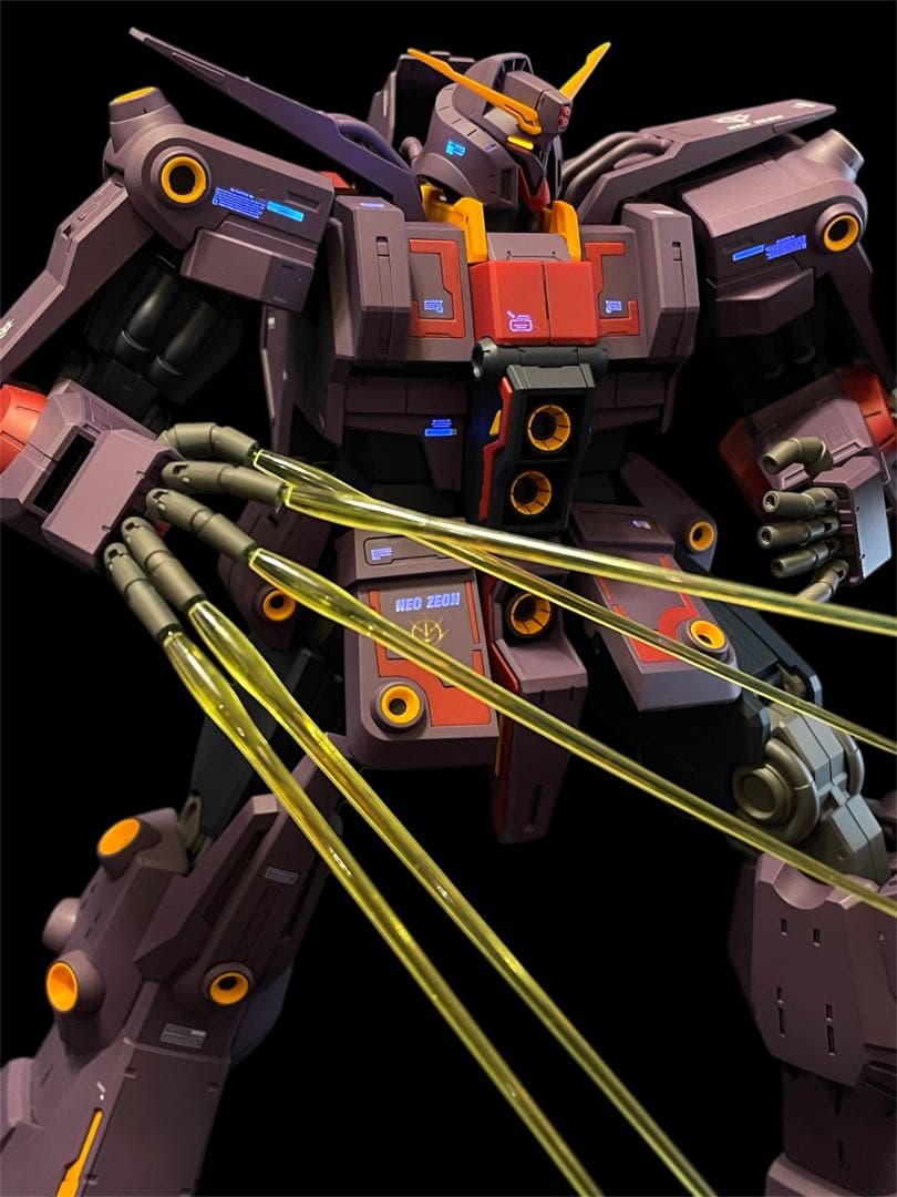 機動戦士Zガンダム HG 1/144 サイコガンダムmk2 プルツー 全塗装