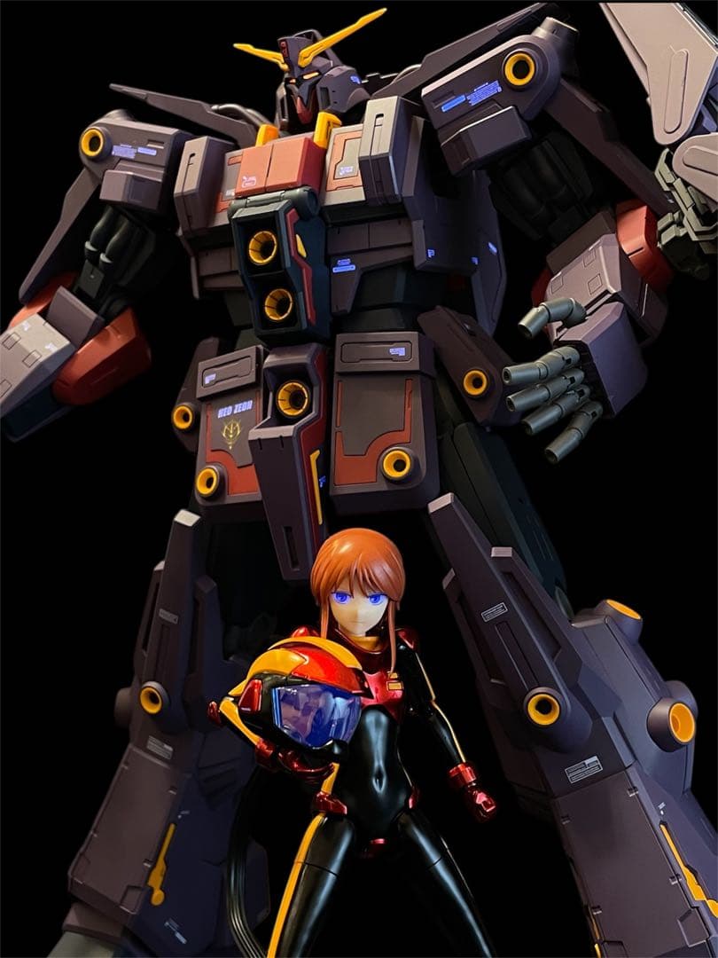 機動戦士Zガンダム HG 1/144 サイコガンダムmk2 プルツー 全塗装