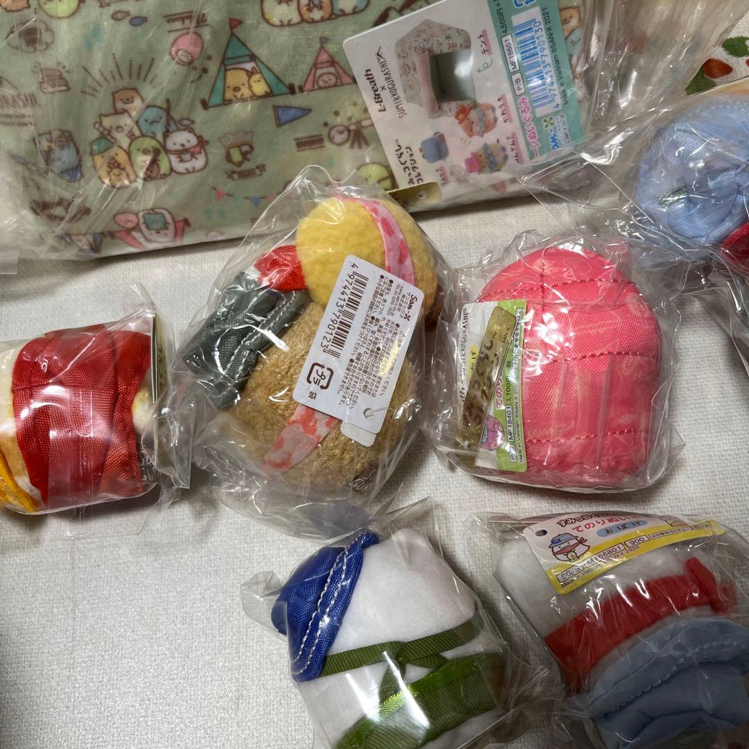 すみっコぐらし　キャンプ　限定ぬいぐるみ