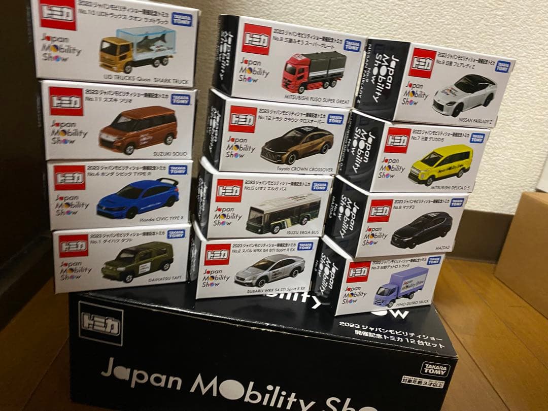 トミカ ミニカー 12個セット Japan Mobility Show