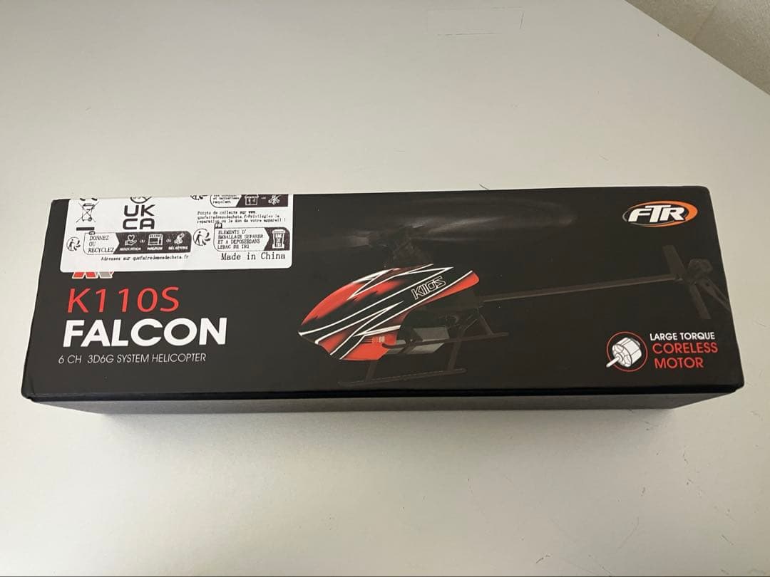 XK K110S FALCON BNF ヘリコプター