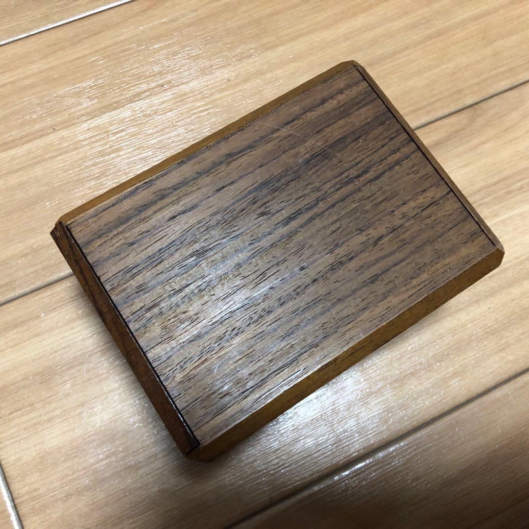 37年前　布袋寅泰　からくり箱　小物入れ　アクセサリーボックス　マルチボックス