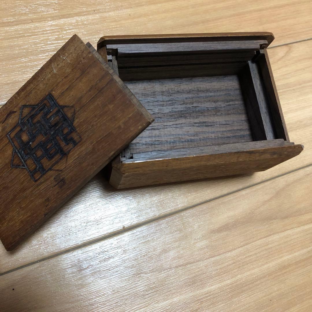 37年前　布袋寅泰　からくり箱　小物入れ　アクセサリーボックス　マルチボックス