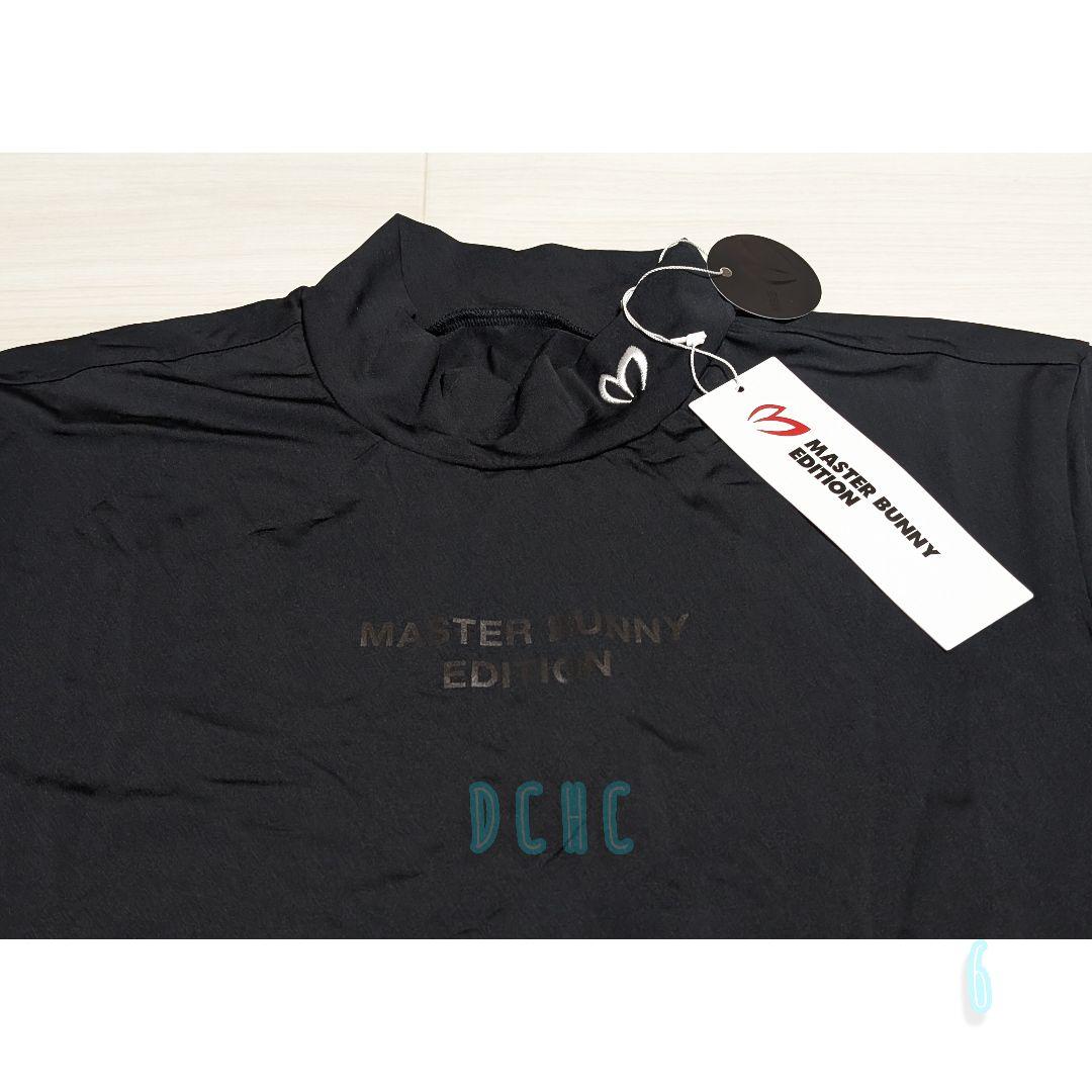 新品 【サイズ６(ＸＬ)】【ブラック】マスターバニー　長袖　ハイネックシャツ