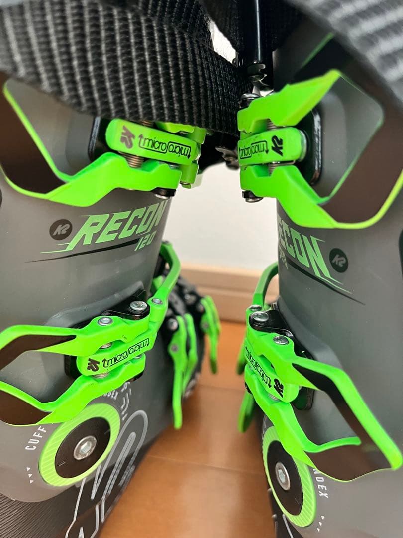 K2 Recon 120 スキーブーツ グレー/グリーン